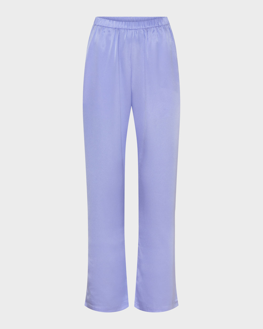 Straight Leg Silk Pant image 1