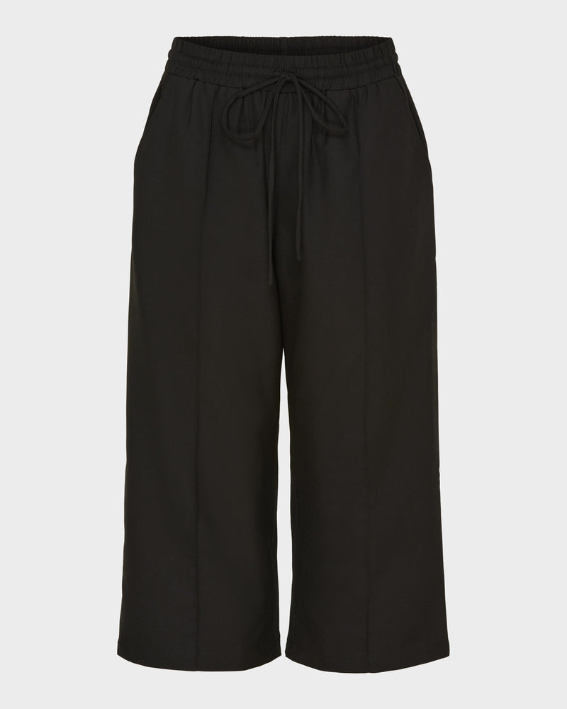 Wide Leg 3/4 Suit Pant image 1