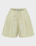 Pleated Wide Shorts