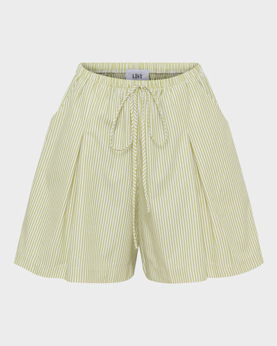 Pleated Wide Shorts