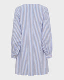 Plain Short Wrap Dress