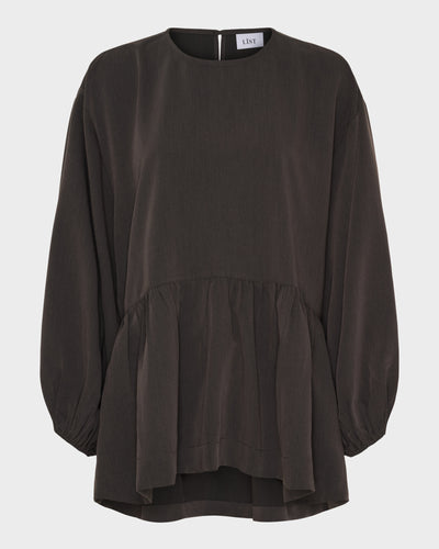 Oversized O-Neck Top