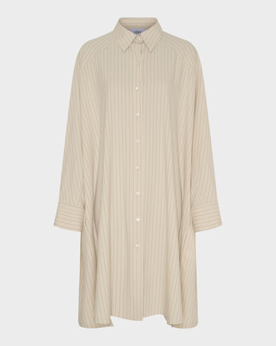Wide Cuff LS Shirt Dress