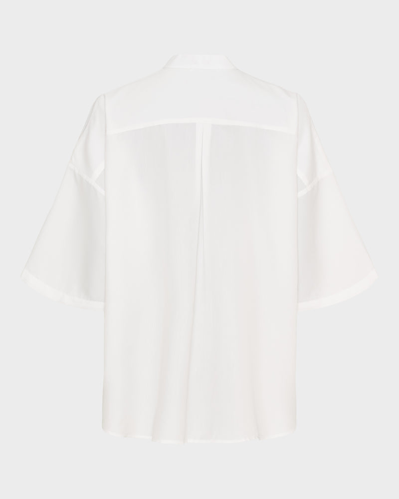 Oversized Mandarin Shirt image 3