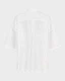 Oversized Mandarin Shirt