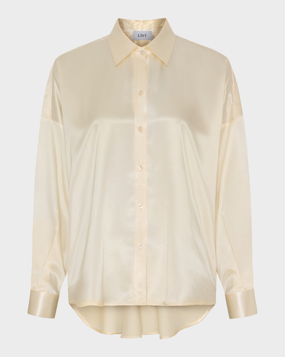 Basic Short Silk Shirt