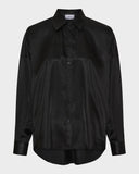 Basic Short Silk Shirt