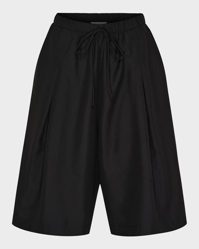Pleated Wide 3/4 Pant