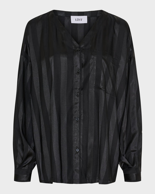 V-Neck Silk Shirt