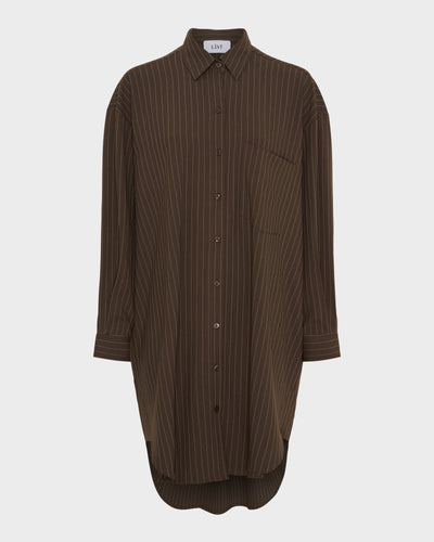 Oversized Low Back Shirt