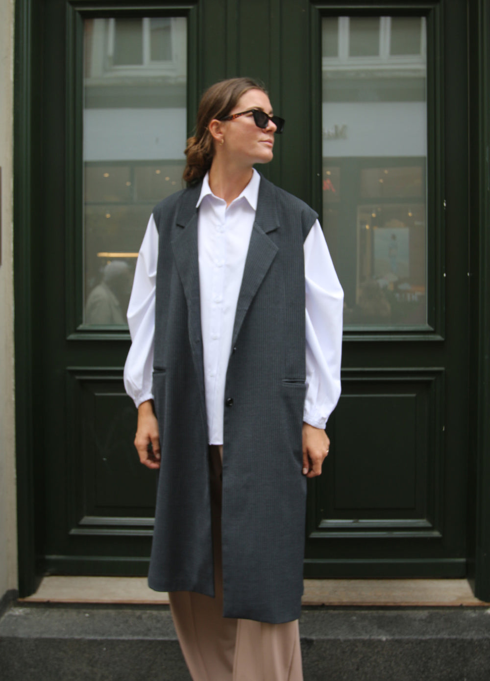 Long Blazer vest image 6