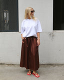 Long Silk Skirt