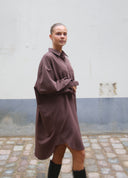 Oversized Low Back Shirt