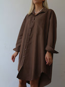 Oversized Low Back Shirt