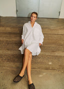 Oversized Low Back Shirt