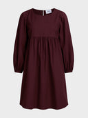 LS O-Neck Dress