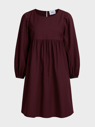 LS O-Neck Dress