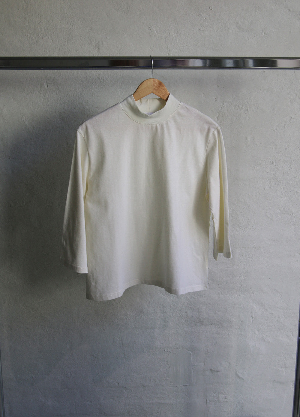 Mock Neck 3/4 Tee image 1