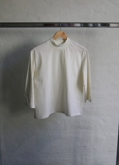 Mock Neck 3/4 Tee