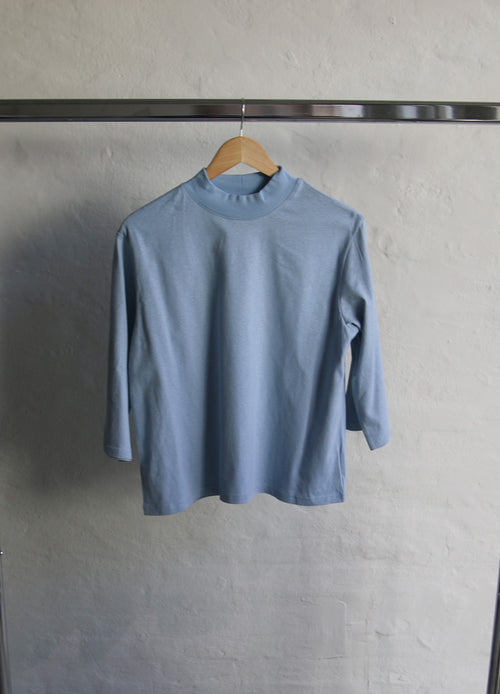 Mock Neck 3/4 Tee