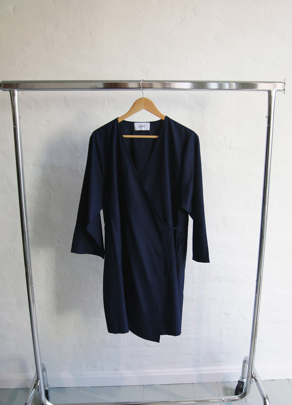 Flared Sleeve Wrap Dress image 1
