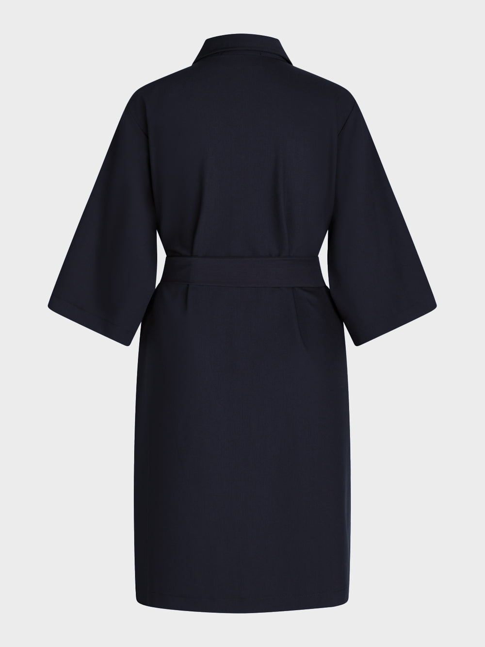 Belted Wide Sleeve Dress image 3