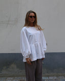 Oversized O-Neck Top