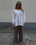 Oversized O-Neck Top