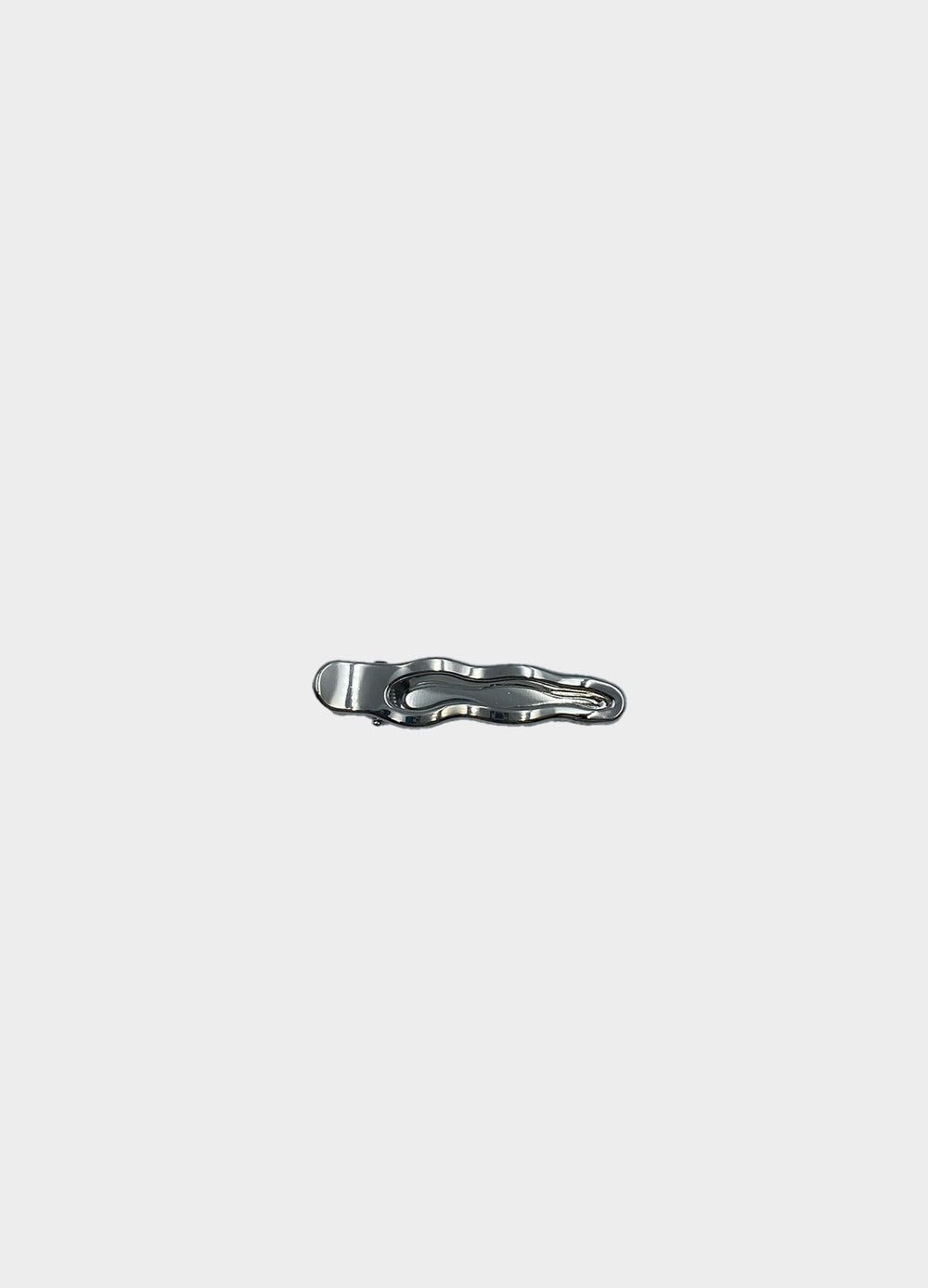 Oval Metal Hair Clip image 1