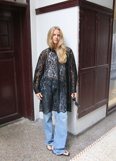 Oversized Lace Shirt