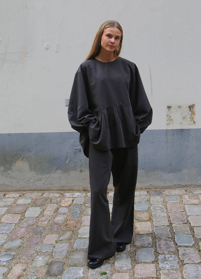 Oversized O-Neck Top