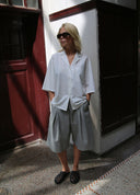 Half Sleeve PJ Collar Shirt