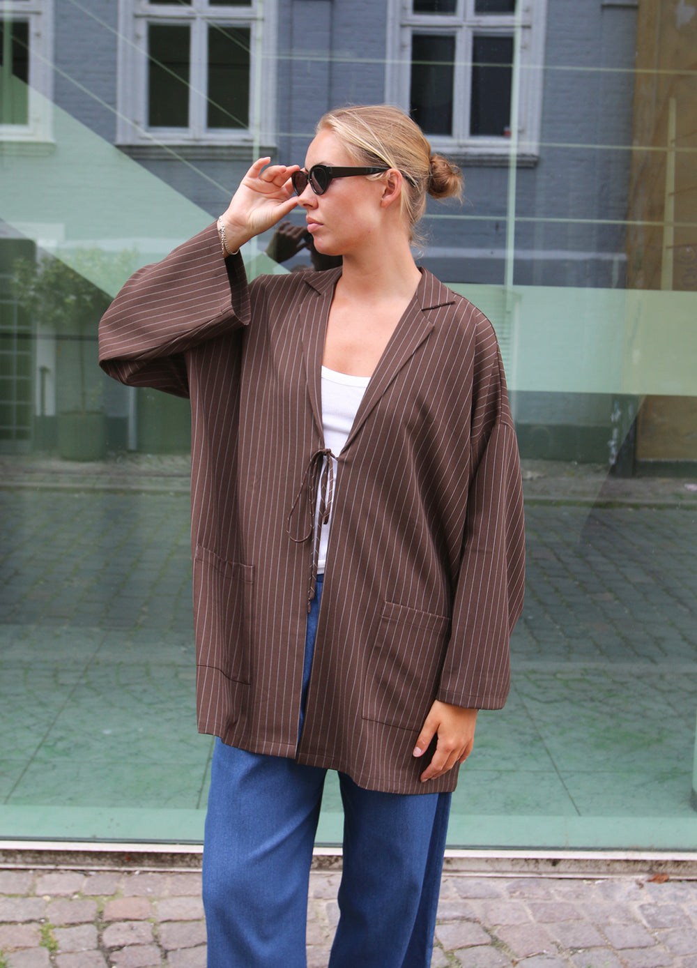 PJ Collar Kimono