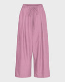 Pleated Wide Leg Pant