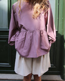 Oversized O-Neck Top