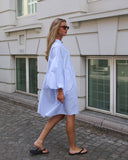 Short Bubble Sleeve Dress