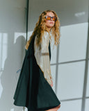 Short SL V Neck Dress