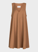 Short SL V Neck Dress