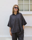 Short Sleeve Wool Shirt