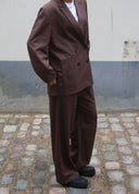 Straight Leg Suit Pant