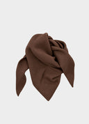 Wool Mix Triangle Scarf