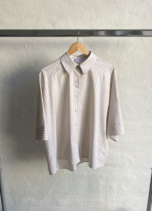 Wide Cuff SS Shirt