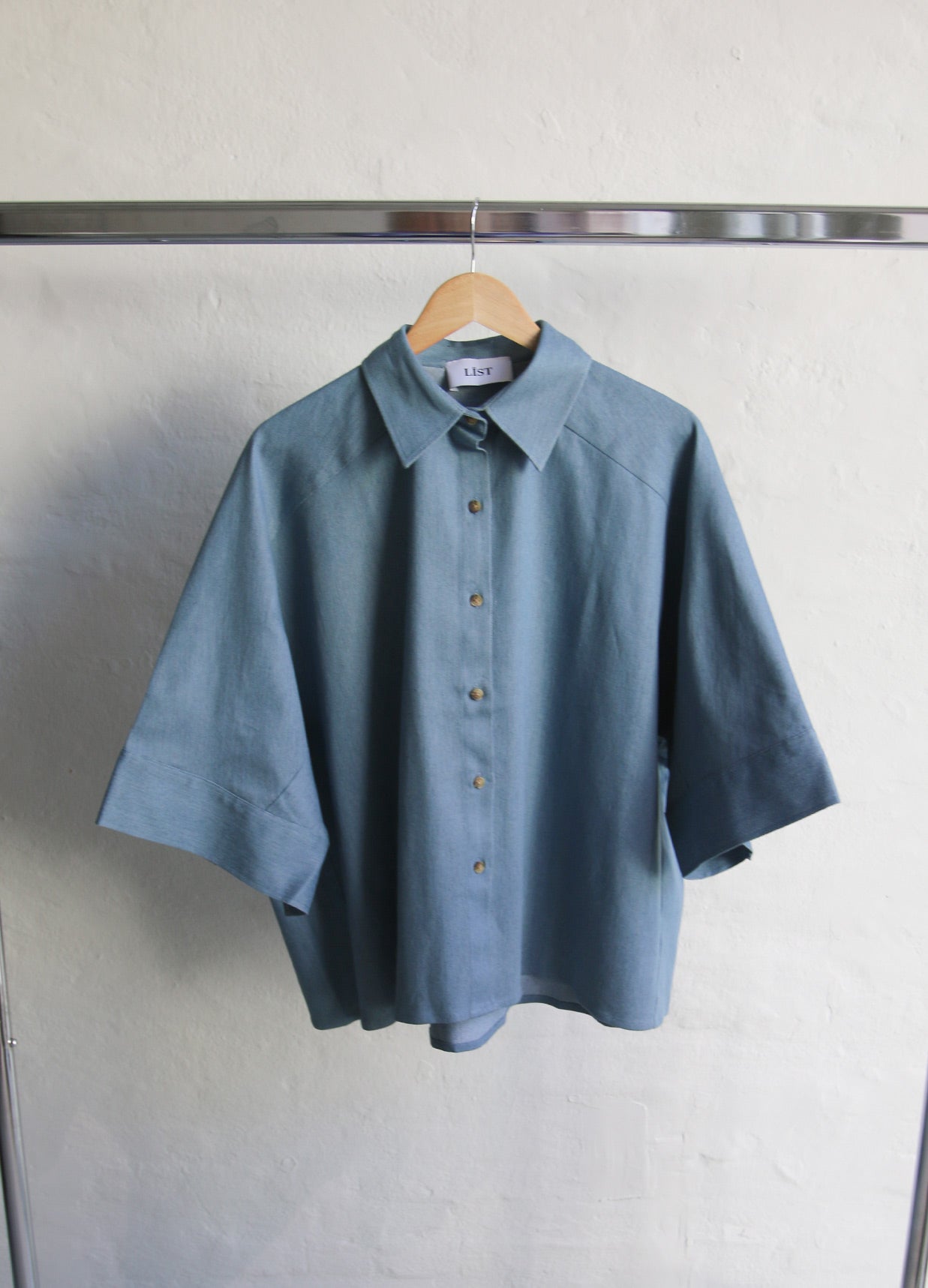 Wide Cuff SS Shirt