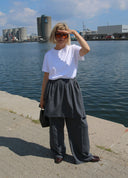 Wide Leg Suit Pant