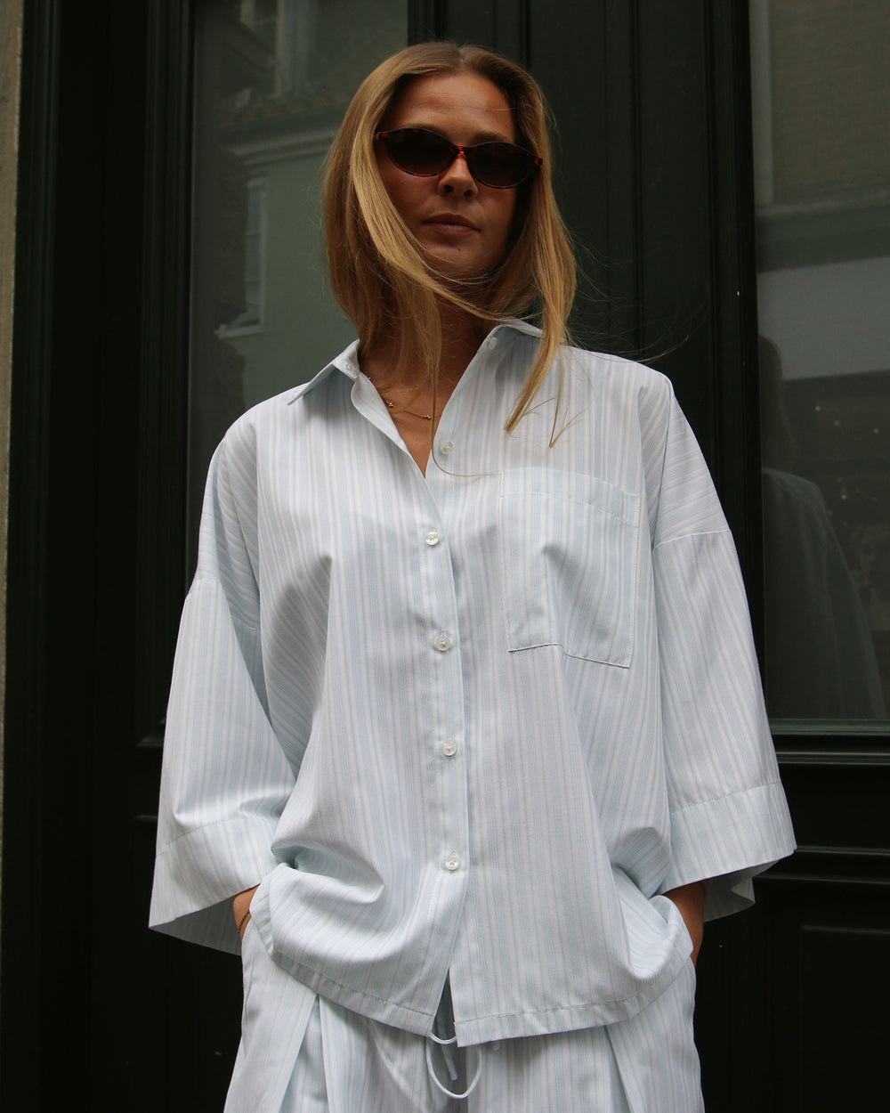 Wide 3/4 Sleeve Shirt