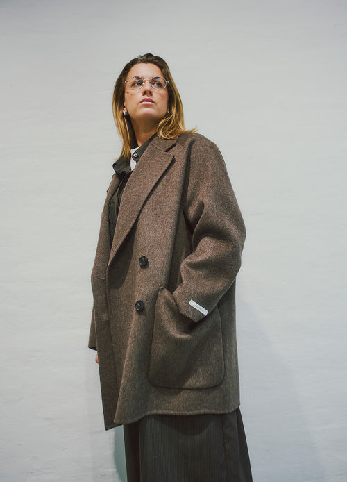 Wool Half Coat