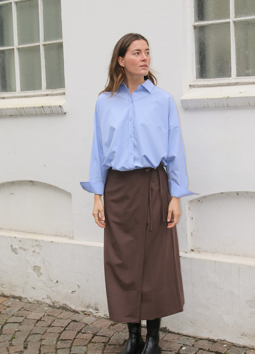 Long Wrap Skirt