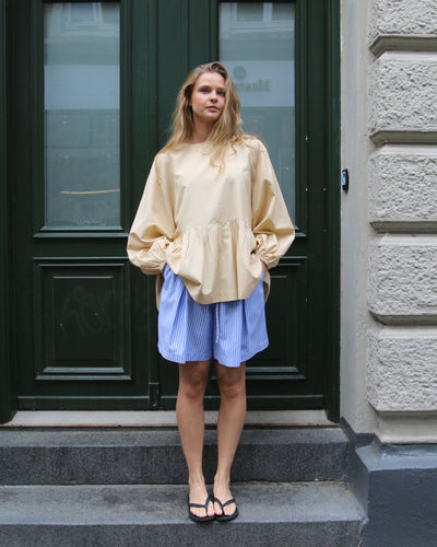 Oversized O-Neck Top