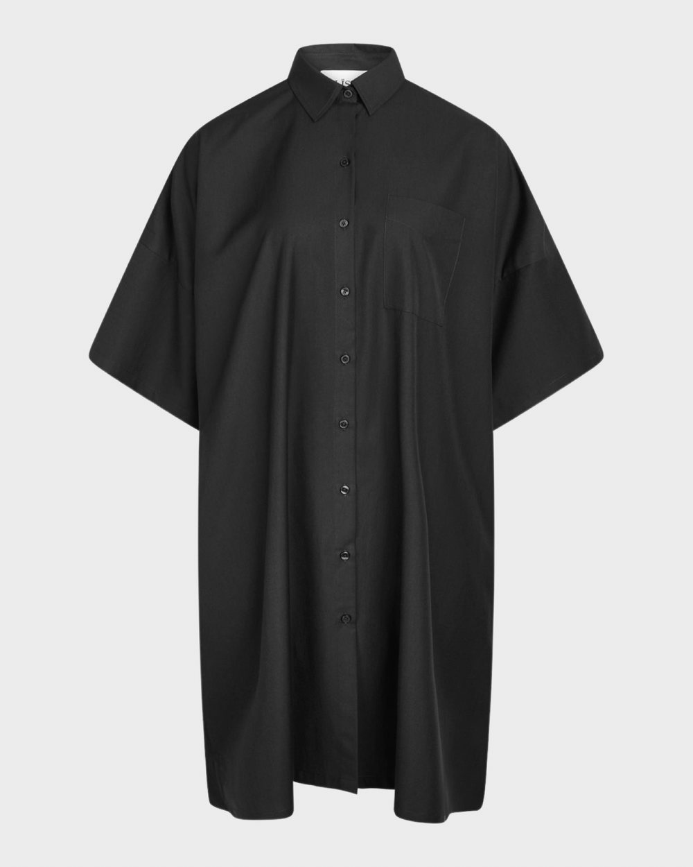 Short Sleeve Shirt Dress image 1