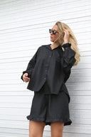 Ruffle Sleeve Shirt